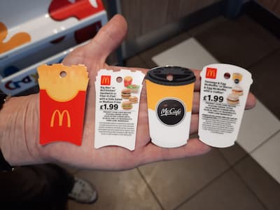 Image of McDonalds coupons