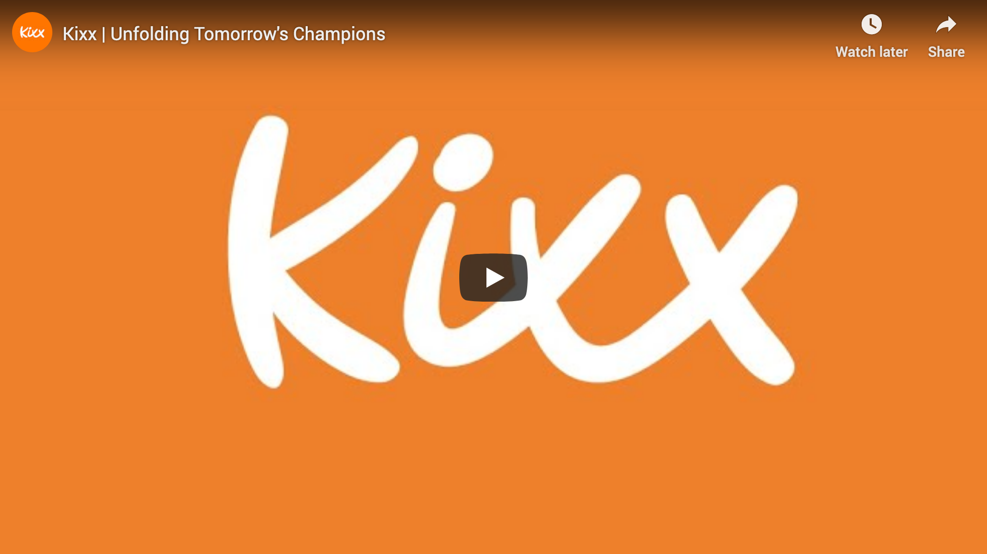 Kixx Academy video