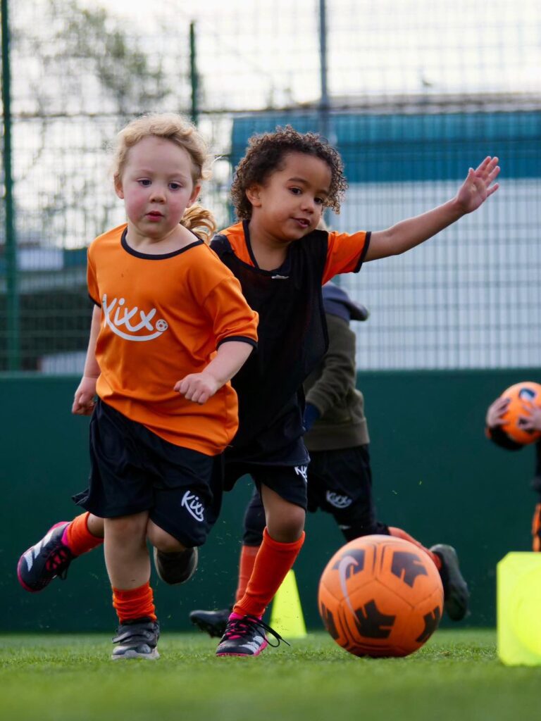 image of Kixx practice for blog How To Get The Most Out Of Your Child’s Football Classes