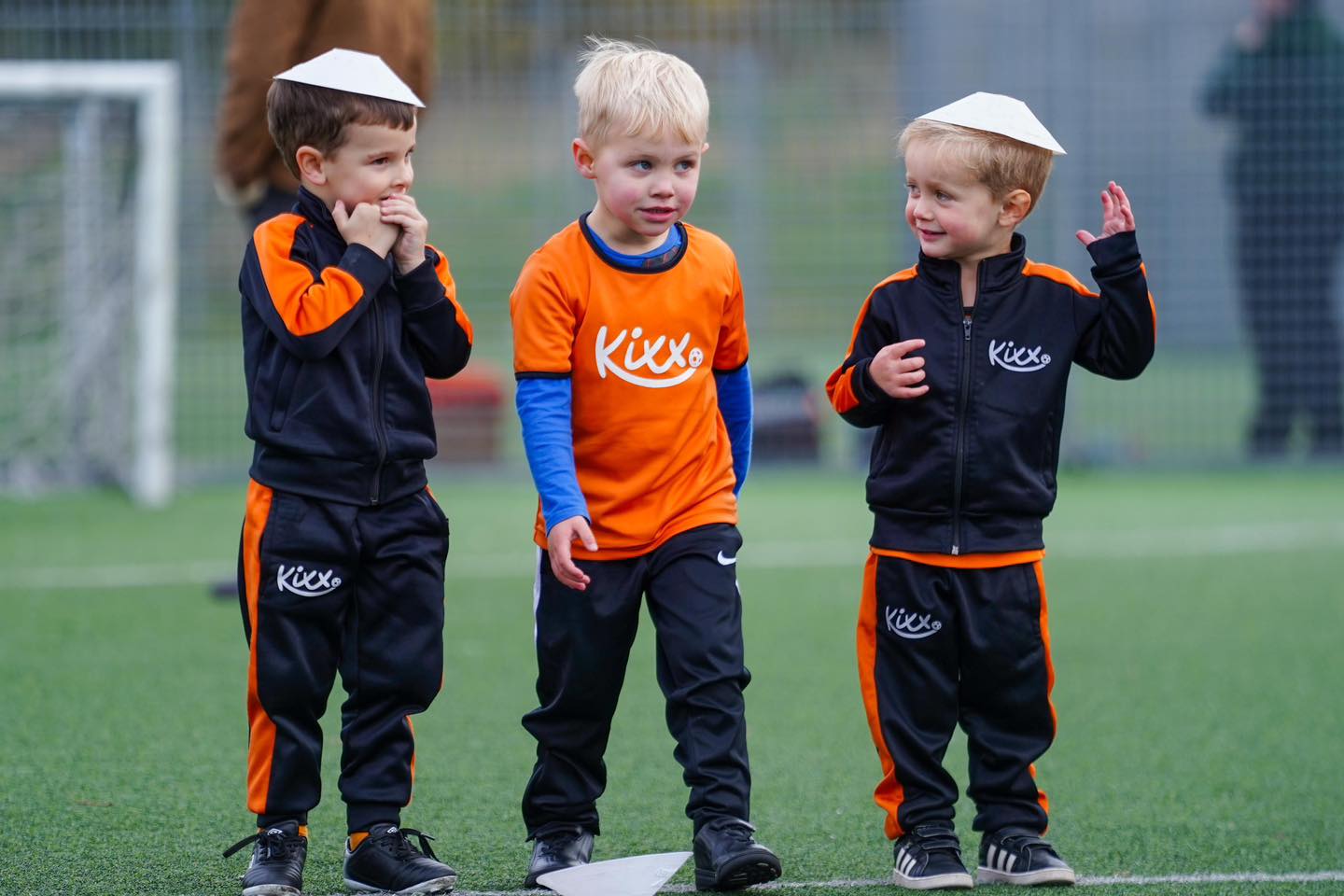 Image of three boys at football lessons for the blog How To Balance Football Classes And Schoolwork